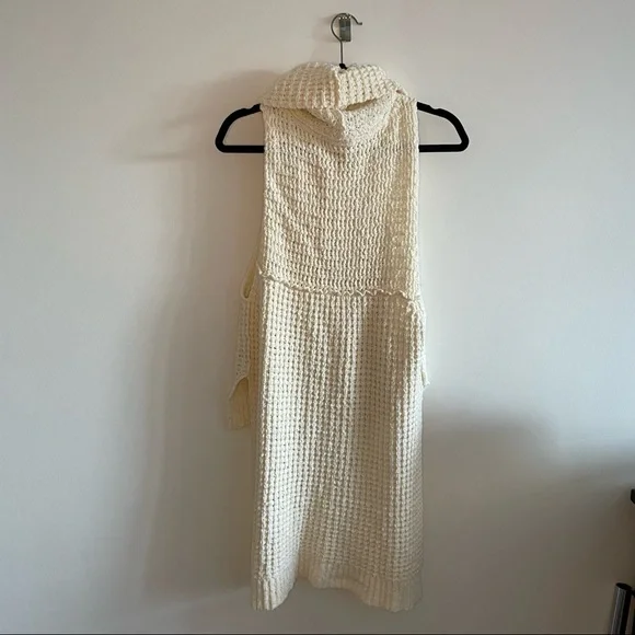Free people hi-lo sleeveless turtleneck sweater - Picture 2 of 2